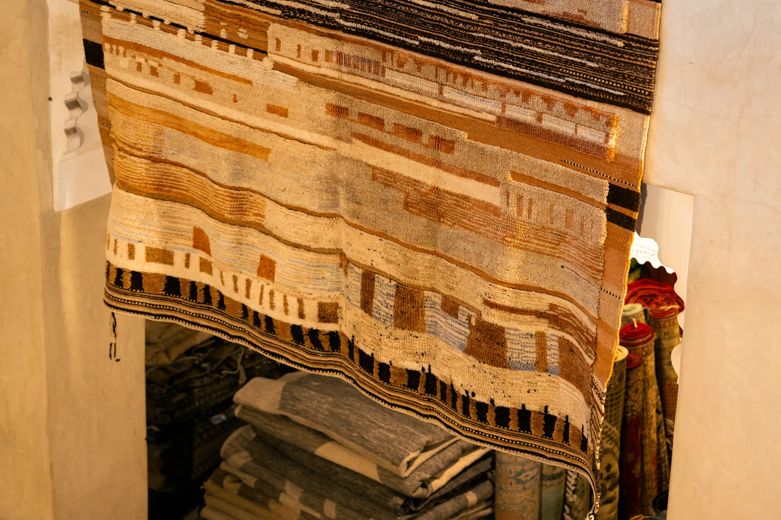 Tapis berbère tissé à la main